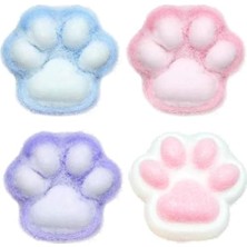 Esranın Dünyası Taba Squishy, 4 Adet Kedi Patisi, Squishy Pati, Squishy Kedi, Kawai Squeeze Toy Pati, Stres Azaltma Için, Stres Azaltıcı Stres Azaltıcı Hediye, Yetişkinler ve Çocuklar Için (4 Adet)