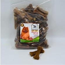 Esranın Dünyası 7 cm Köpek Çiğneme Kemiği Natural 60'lı