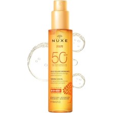 Esranın Dünyası Sun Bronzlaştırıcı Yüz ve Vücut Yağı SPF50 150 ml