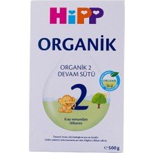 Hipp Organik 2 Devam Sütü, 500GR