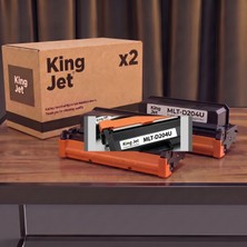 Kingjet Samsung Uyumlu MLT-D204U Ekstra Yüksek Kapasiteli (2'li Paket) Çipli Muadil Toner