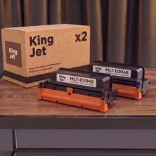 Kingjet Samsung Uyumlu MLT-D204S Standart Kapasiteli (2'li Paket) Çipli Muadil Toner | Proxpress SL-M3825ND