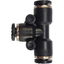 Brotech 4mm Tee Hava Jakı - Pnömatik Jak - Hortum Jakı - Ekleme Jakı 3'lü Set