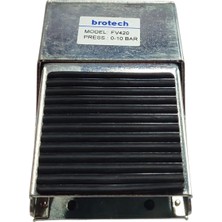 Brotech 1/4”-5/2 Pedal-Yay Pnömatik Valf - 2 Konumlu 1/4 Foot Valve
