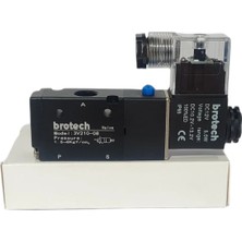 Brotech 1/4 - 3/2 Hava Valfi | Pnömatik Valf |air Valfi | Tır Branda Valfi 12 Volt | Pnömatik Valf