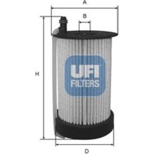 UFI 26.031.00 Yakıt Filtresi 3C0127434A