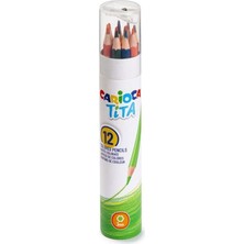 Esranın Dünyası Carioca Tita Kuru Boya Kalemi 12'li (Tüpte)
