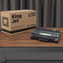 Kingjet Samsung Uyumlu MLT-D105S Standart Kapasiteli (10'lu Paket) Çipli Muadil Toner | SCX-4623