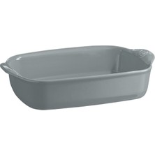 Emile Henry Fırın Kabı Dikdörtgen 30 x 19 cm - Açık Gri