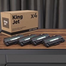 Kingjet Samsung Uyumlu MLT-D105L Yüksek Kapasiteli (4'lü Paket) Çipli Muadil Toner | ML-2525W