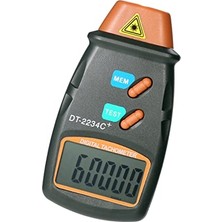 Esranın Dünyası Dijital Devir Sayısı Ölçer, El Fotoğrafı, Takometre, Lazerli, Temassız Menzil, 2,5 RPM-99,999 Rpm LCD Ekran, Motor Devir Sayısı Ölçer, 3 Adet Refleks Folyolu