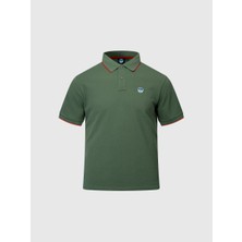 North Sails Kontrast Detaylı Regular Fit Pamuk Polo Yaka Erkek Tişört