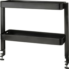 IKEA Vattenkar Siyah 49X15 cm Masaustu Duzenleyici