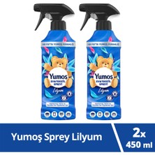 Yumoş Ev ve Tekstil Spreyi Lilyum Yıkanması Zor Eşyalar Için 450 ml X2