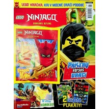 LEGO Ninjago Aylık Dergi 08/2026 - Dragon Kai Figür - Çekçe