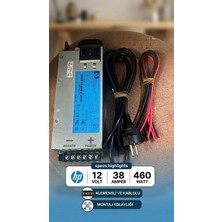 HP 12 Volt 38 Amper 460 Watt Adaptör Güç Kaynağı