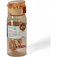 Gıpta Cool-J Well 700ml Askılı Suluk Kilitli Tritan Matara Pembe