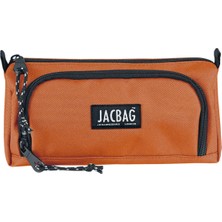Jacbag Prime XL-Lastik Ayraçlı İki Bölmeli Kalem Kutusu