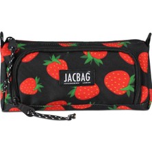Jacbag Prime XL-Lastik Ayraçlı İki Bölmeli Kalem Kutusu