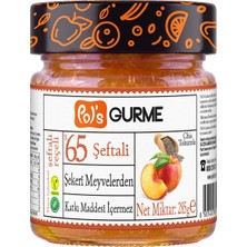 Pol's Gurme Pol'sGurme Şeftali Reçeli, Şeker İlavesiz, Chia Tohumu 285 g