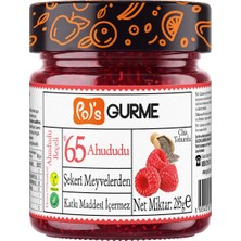 Pol'sGurme Ahududu Reçeli Chia Tohumlu Şeker İlavesiz %65 Meyve Oranlı 285 gr