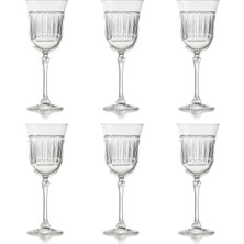 LuckyArt Gemma Oliver 6'lı Kadeh Seti 280 ml