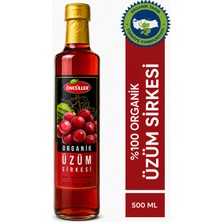 Öncüller Organik Üzüm Sirkesi 500 ml Doğal Fermente