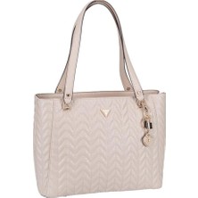 Guess Kadın Çanta Omuz Tote Kol Kapitone Çift Saplı