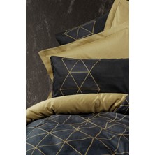 Cotton Box Dark Çift Kişilik Nevresim Takimi Veta Gold