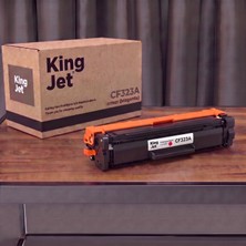 Kingjet Hp Uyumlu CF323A (653A) Kırmızı Standart Kapasiteli (Tekli) Çipli Muadil Toner | M651DN