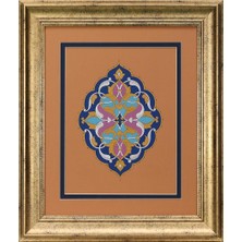 E38 El Işçiliği Kalemişi Tablo 46*40 cm - 6642