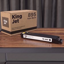 Kingjet Kyocera Uyumlu TK-895 Siyah Standart Kapasiteli (Tekli) Çipli Muadil Toner | FS-C8520MFP