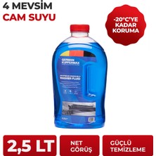 German Kupfermax 2,5 Litre -22°C 4 Mevsim Donmaz Antifrizli Cam Suyu