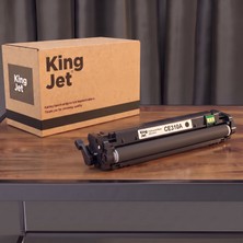 Kingjet Hp Uyumlu CE310A Siyah Standart Kapasiteli (Tekli) Çipli Muadil Toner | M275