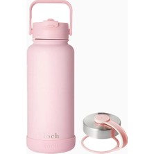 Loch Paslanmaz Çelik Termos Matara 900 ml Açık Pembe