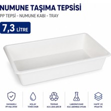 Labolist Numune Taşıma Tepsisi 7,3 L - Pp Tepsi - Numune Kabı - Tray