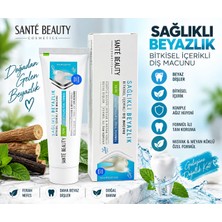 Sante Beauty Extra White Aktif Karbonlu Diş Macunu 75 ml – Hindistan Cevizi Özlü