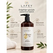Lafey Professional NATURA 7X Besleyici & Onarıcı Etkili Tuzsuz Saç Şampuanı 1000 ml