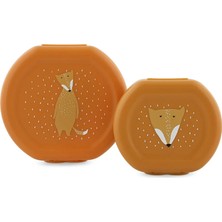 Trixie Unisex Çocuk  Mr.fox 2li Klipsli Atıştırmalık Kutusu 06-210