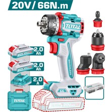 Total Li-Ion Akülü Çok Başlıklı Vidalama TDLI206686E