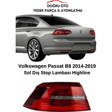 Doğru Oto Vw Passat B8 Arka Dış Sol Stop Highline