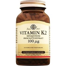 Solgar Vitamin K2 100 Mcg 50 Kapsül