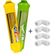 Aquatime Alkali ve Mineral Filtre 2li Set Su Arıtma Cihazı İçin