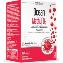 Orzax Ocean Methyl B12 1000 Mcg Sprey 10 ml