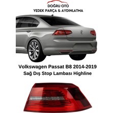 Doğru Oto Vw Passat B8 Arka Dış Sağ Stop Highline