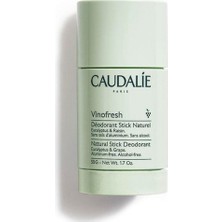 Caudalie Vinofresh Doğal Stick Deodorant 50 ml – Organik Okaliptus, Pudrasız, Unisex, 24 Saat Etkili