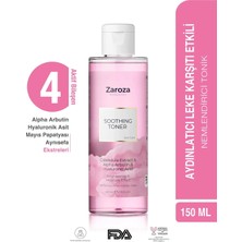 Zaroza Nemlendirici Pembe Tonik Arbutin & Hyaluronic Asit & Calendula 200 ml