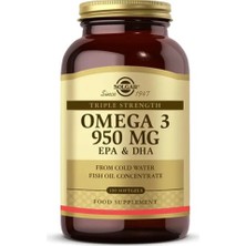 Solgar Omega 3 950 Mg 100 Softgels Balık Yağı