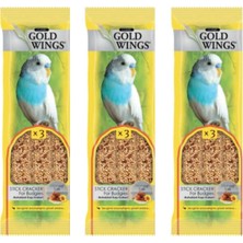 Baron Pet Gold Wings Ballı Muhabbet Kraker 3 Lü x 3