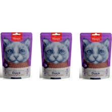 Baron Pet Wanpy Gerçek Ördek Fileto Kedi Ödül 80 gr x 3 Adet